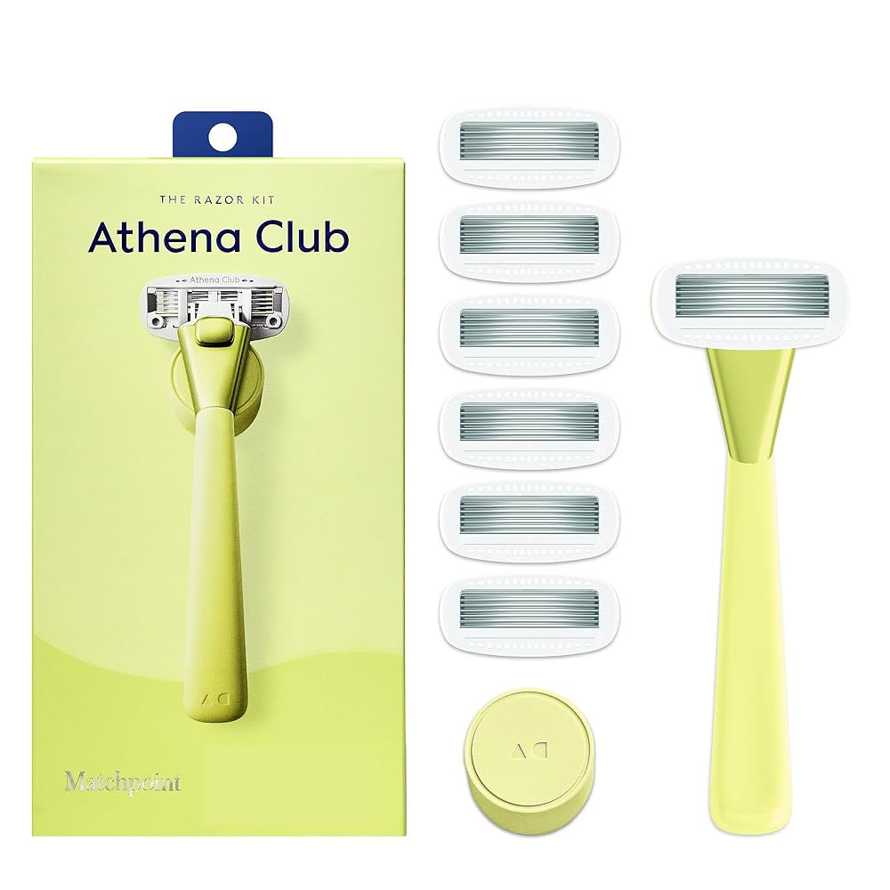 Women's Razor Shave Kit, 1 Matchpoint Razor Handle + 6 Blade Refills | Amazon (US)