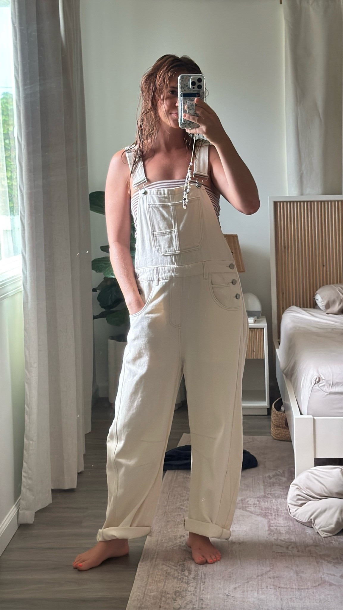 Amazon barrel overalls