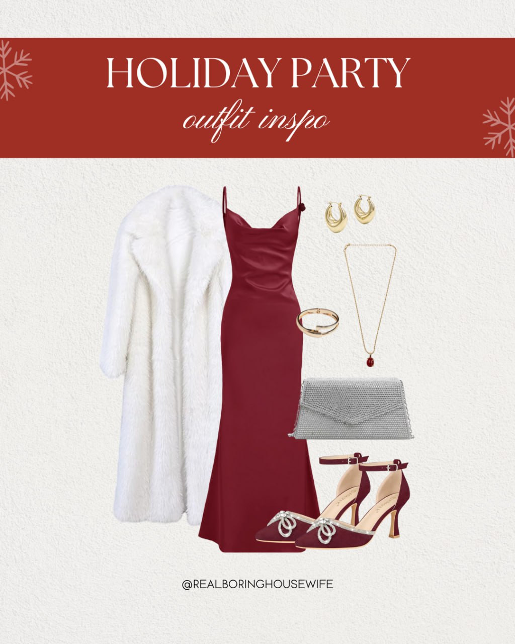 Holiday Party Outfit Inspo 

// Holiday, Holiday Outfit, Holiday Outfits, Holiday Outfits Womens, Holiday Dress, Party, Party Outfits, Party Dress, Fashion, Outfit, Outfit Inspo, Classy, Classy Outfit, Classy Clean Chic, Classy Dress, Trending, Trendy, Trendy Outfits, Faux Fur Coat, Maxi Dress, Heeled Pumps, Handbag, Accessories, Jewelry, Bracelet, Bangle Bracelet, Hoop Earrings, Earrings, Necklace Pendant Necklace 

 #LTKHoliday #LTKParties #LTKStyleTip
