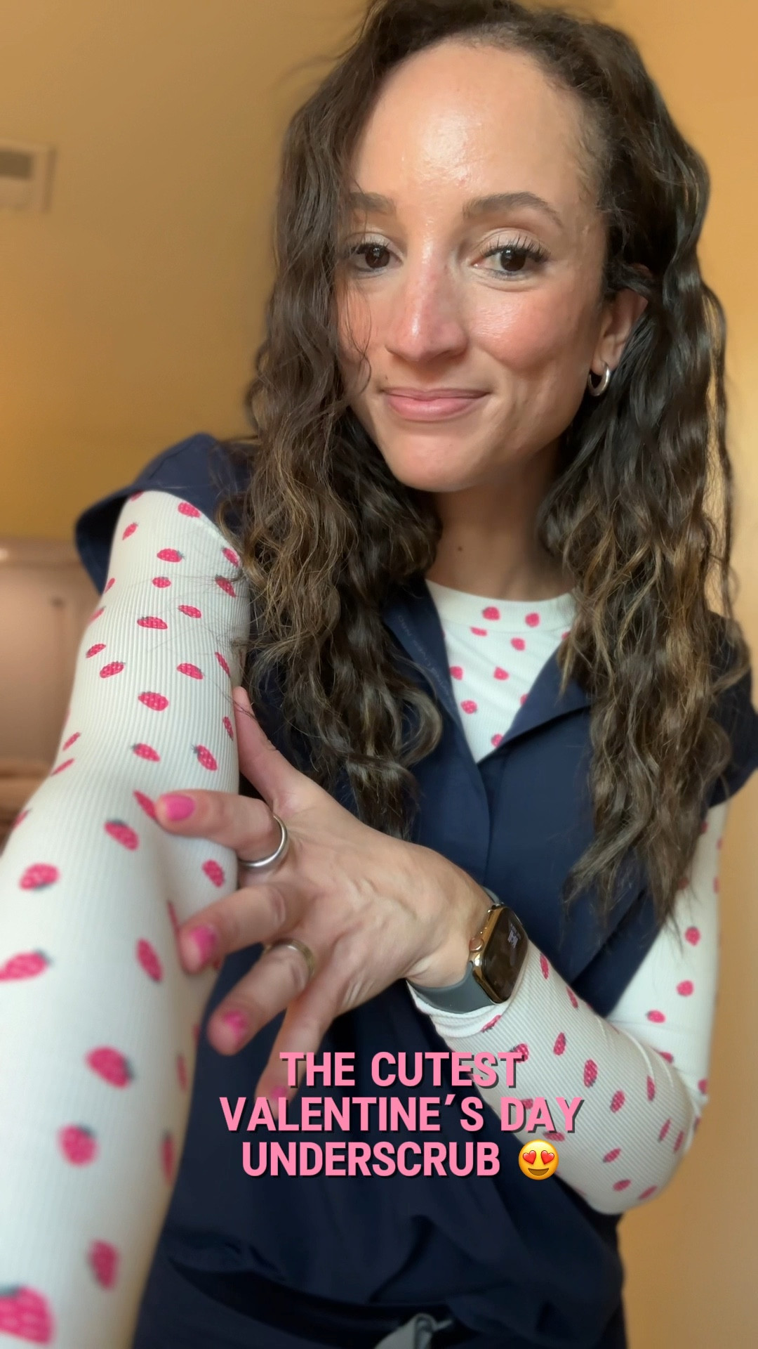 Walmart no boundaries long sleeve 😍 #walmartfinds #valentinesday #underscrubs #noboundaries 

#LTKSeasonal #LTKMostLoved #LTKWatchNow