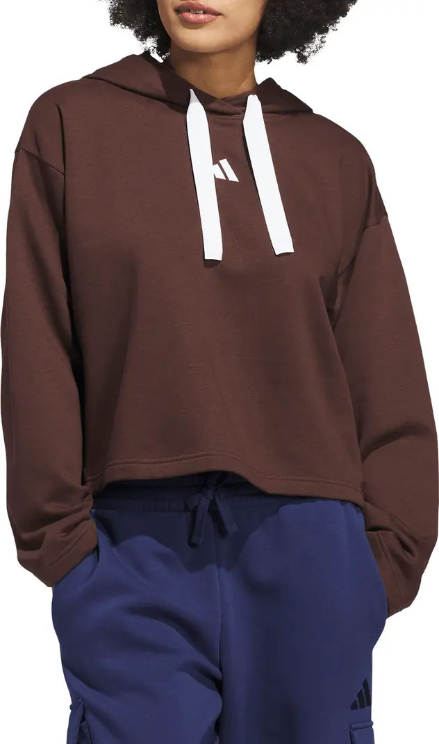 Crop Fleece Hoodie | Nordstrom Rack