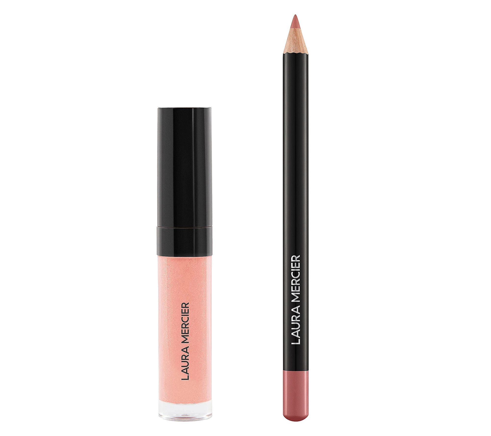 Laura Mercier Lip Glace & Cavier Lip Liner Set | QVC