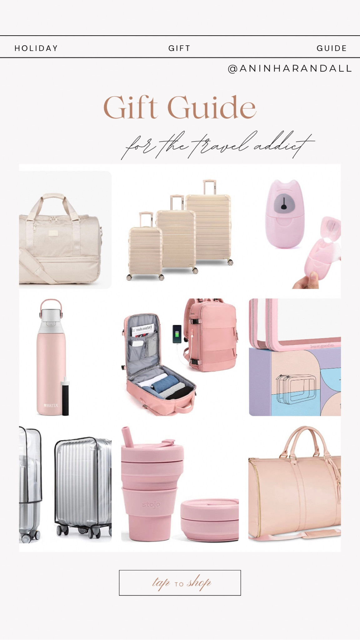 Great Gift Ideas For Those Who Enjoys Traveling 🧳 


#LTKtravel #LTKGiftGuide #LTKbrasil