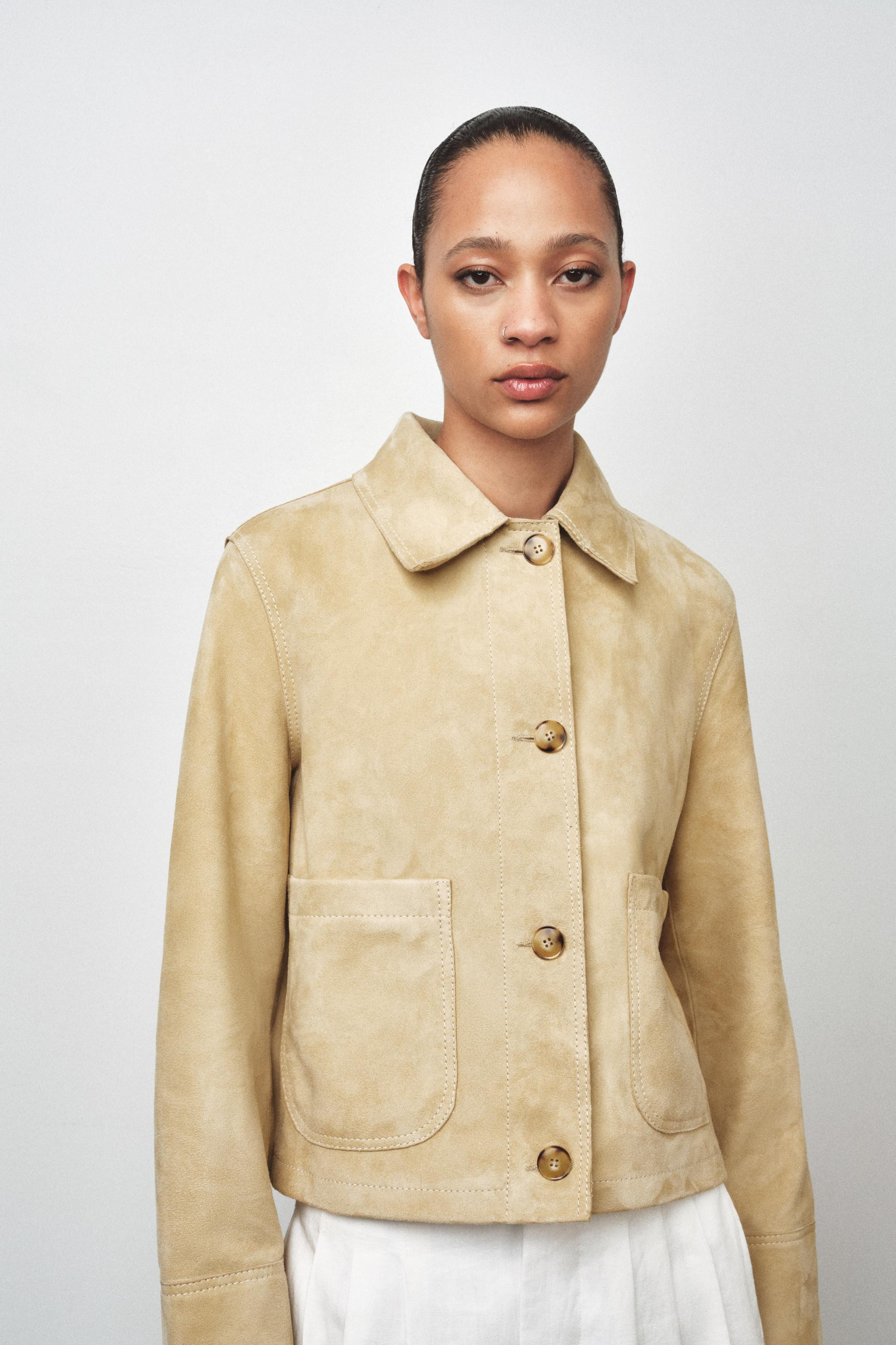 WILDLEDERJACKE 100 % ZW COLLECTION LIMITED EDITION | Zara DE