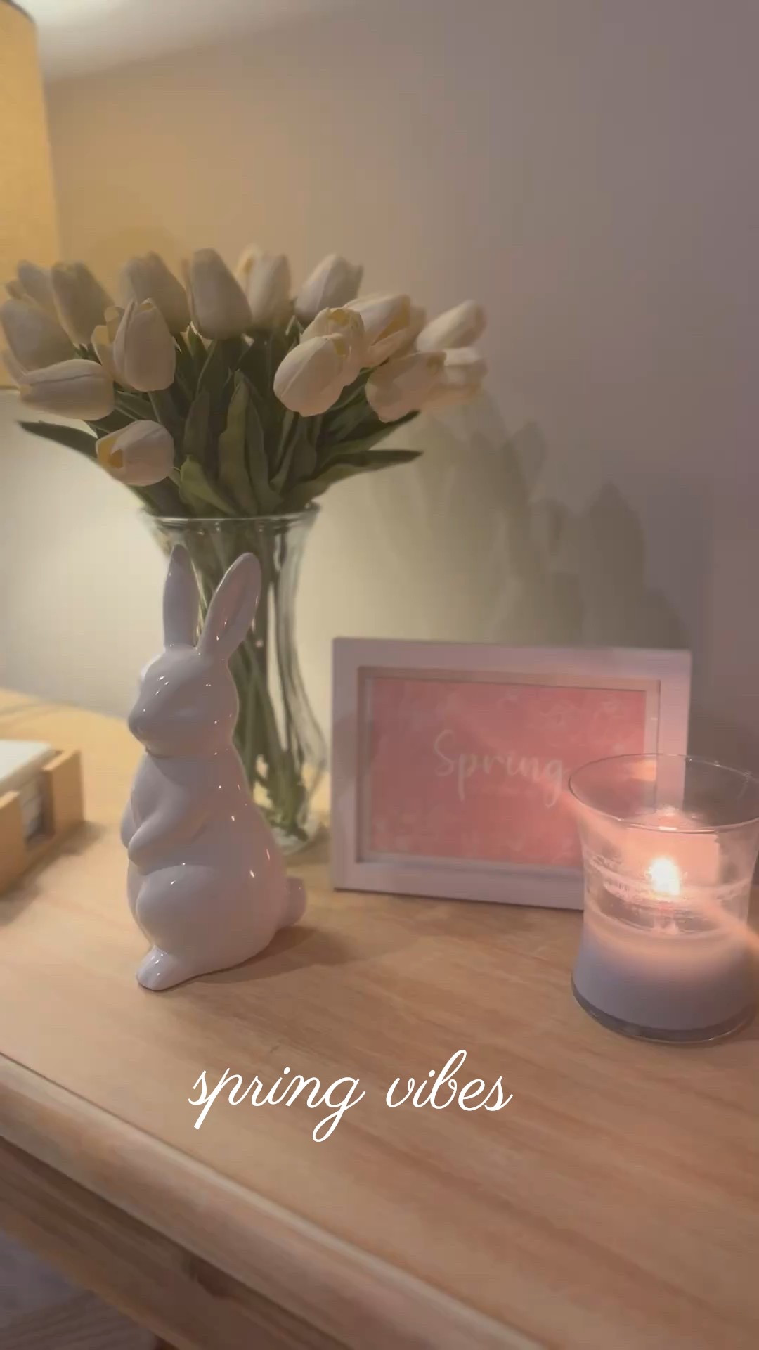 loving all the simple spring and easter touches 🌷 #amazonhome #easterdecor #springdecor 