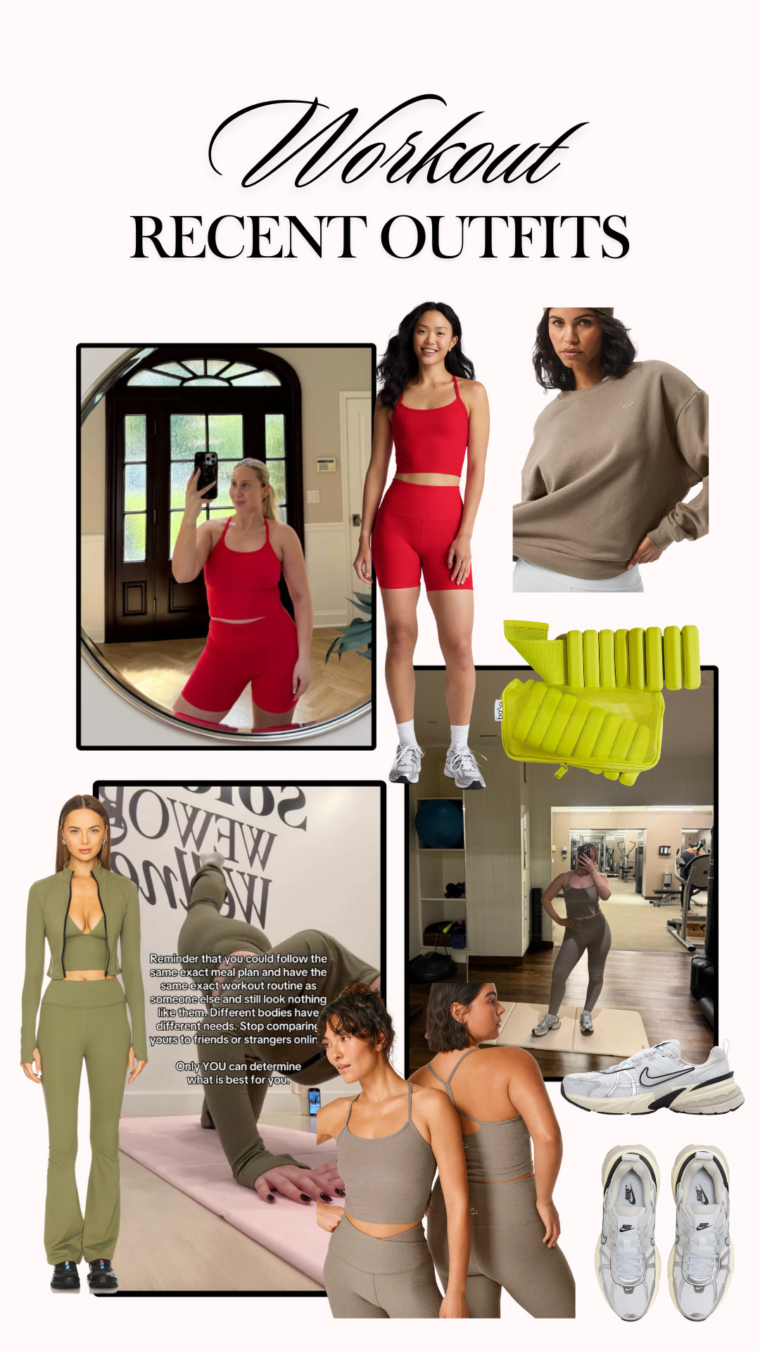 Recent Workout Outfits♥️ 

 #LTKActive #LTKStyleTip #LTKShoeCrush