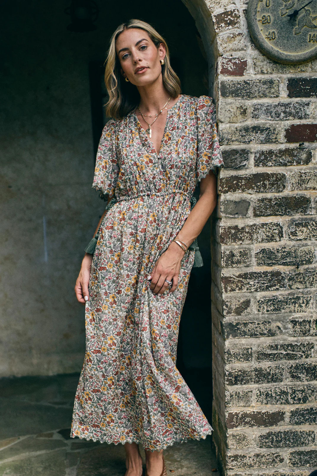 Lindsay Dress in Meadow | Baybala