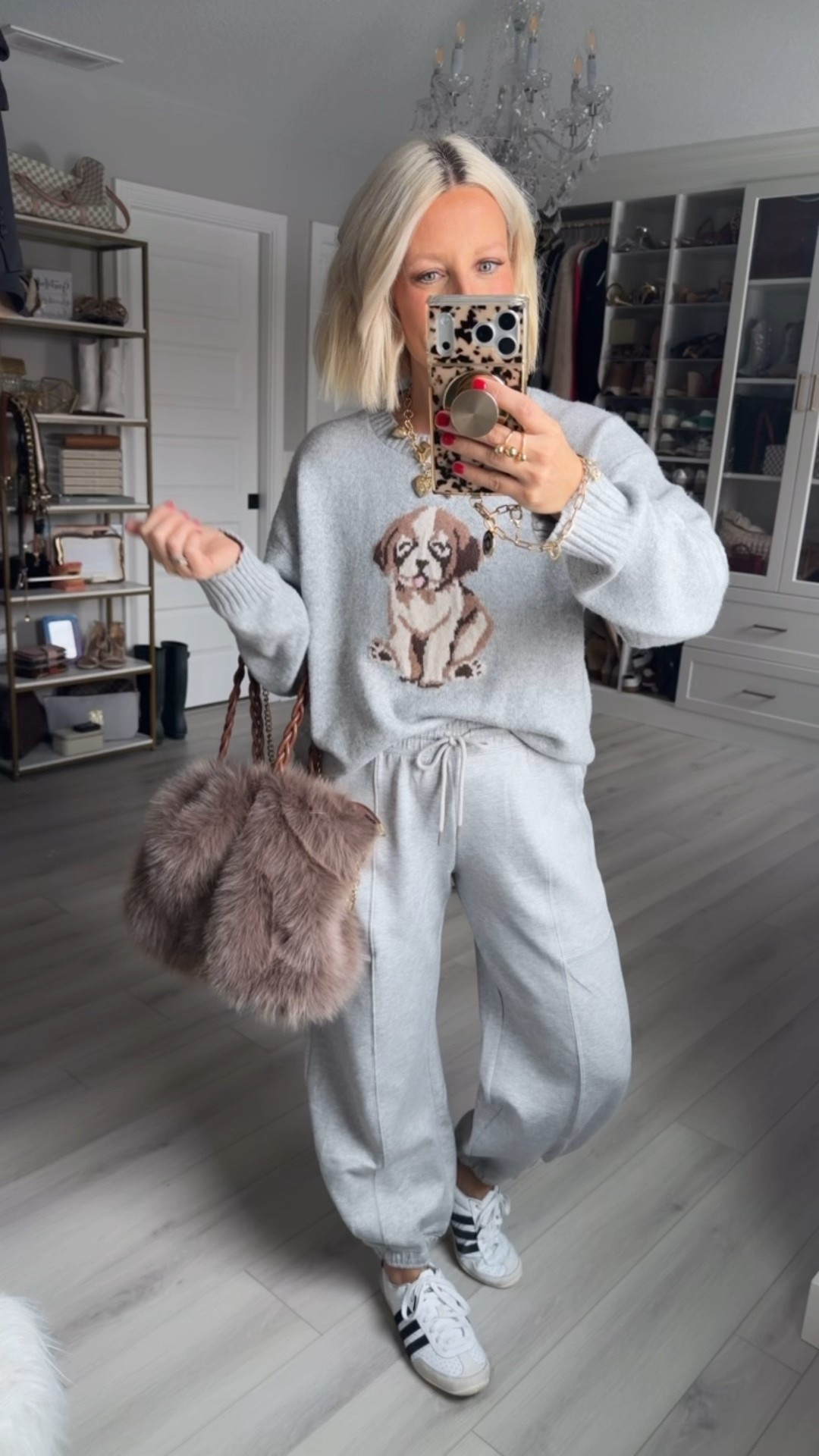 I just got the most adorable sweaters!!! I’m loving this trend and they are soooo soft!!
⬇️⬇️⬇️
Sweaters size medium (small would have been fine - runs roomy)
Grey pants small


#LTKFindsUnder100 #LTKSaleAlert #LTKFindsUnder50