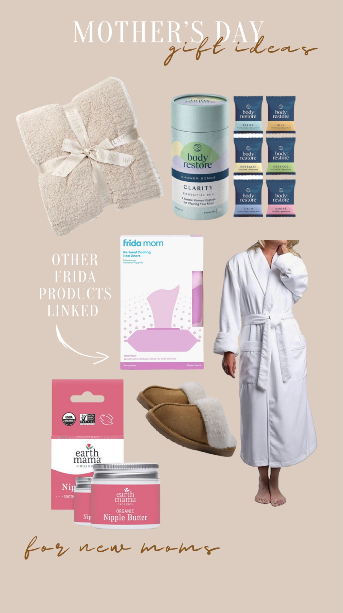 Mother’s Day gift guide - for the new mom! Think all things comfort and helpful for a safe and speedy recovery.

#LTKfamily #LTKGiftGuide #LTKunder100