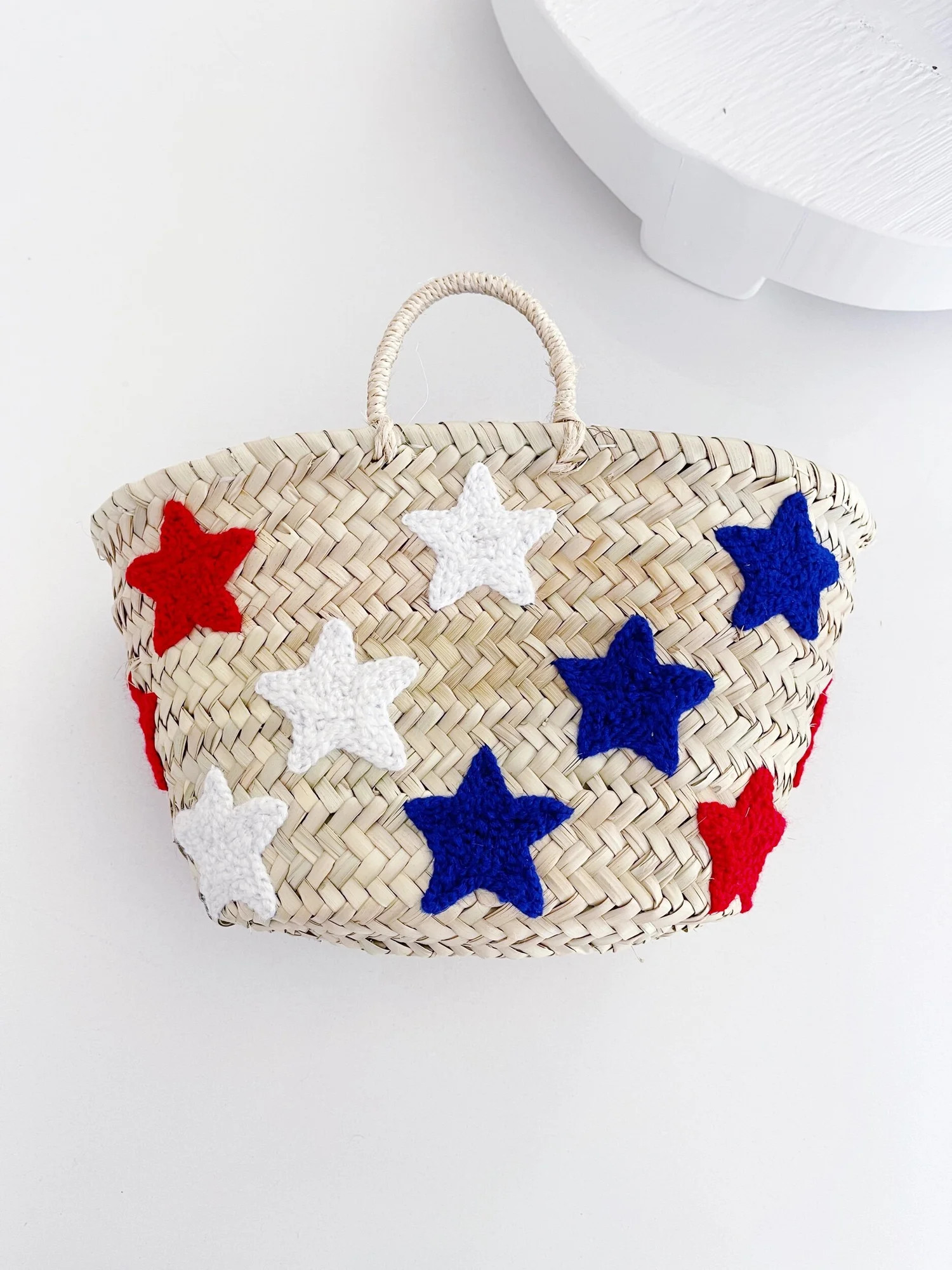 RED, WHITE & BLUE MINI STAR BAG | Colores Collective