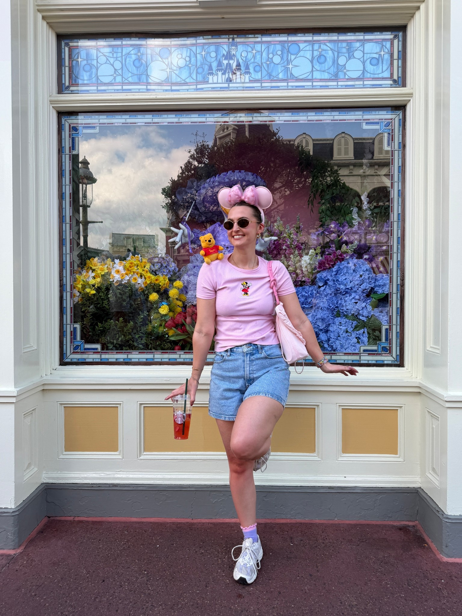 My Disney outfit for Magic Kingdom - this is the best park bag ever! 
Shorts I have two pairs in a 29 and 30
T shirt - small 



#LTKspring #LTKtravel