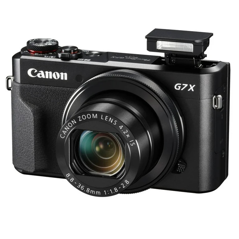 Canon PowerShot G7X Mark II Digital Camera with built-in Wi-Fi (2)128GB SD Cards (New) (Internati... | Walmart (US)