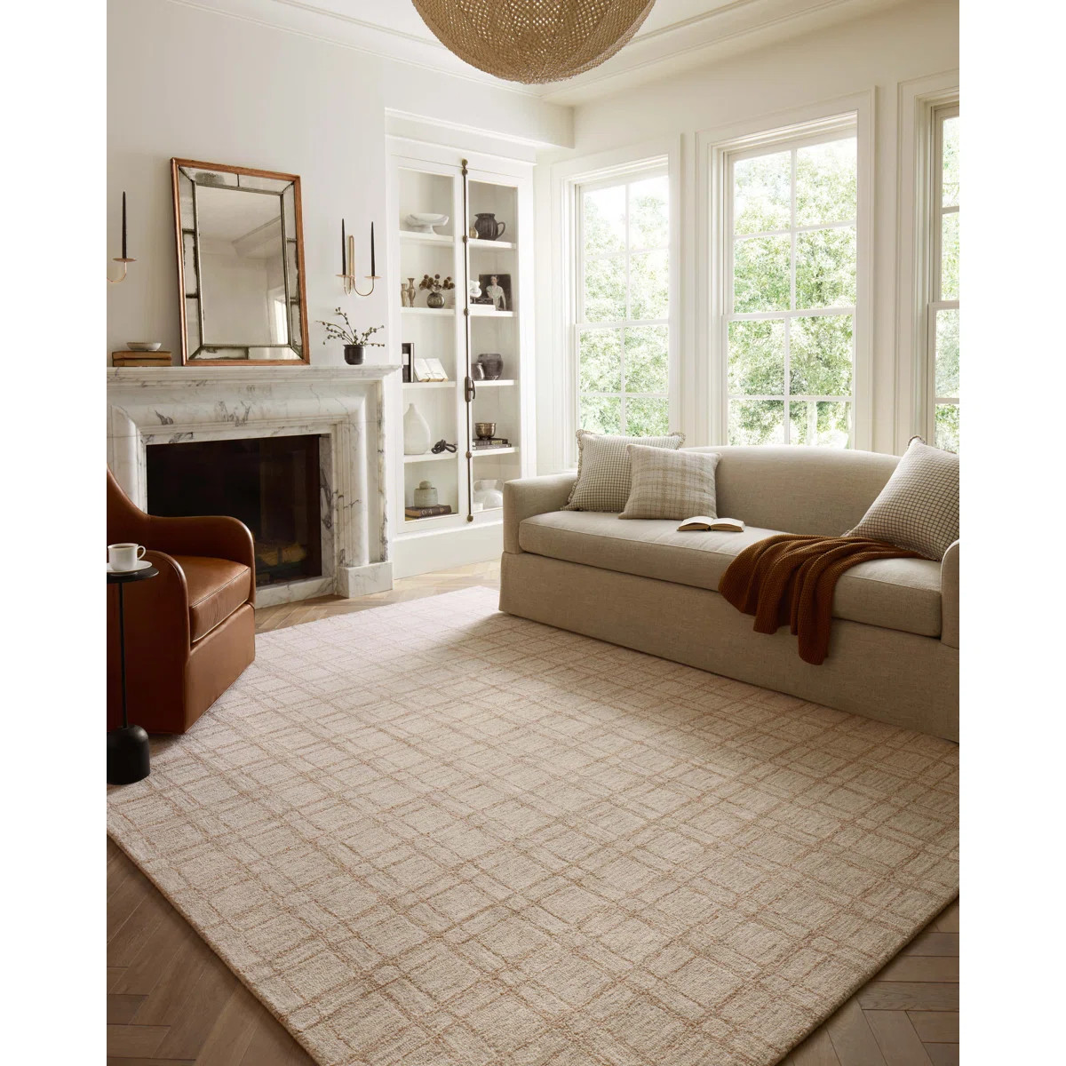 Chris Loves Julia x Loloi Polly Khaki / Sand Area Rug & Reviews | Wayfair | Wayfair North America