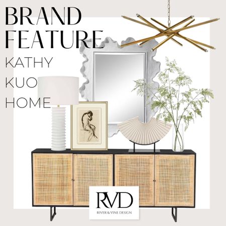 Kathy Kuo Home has SO many beautiful pieces, so we decided to share some of our favorites! They carry everything, from decor to mirrors to rugs to gorgeous chandeliers. Kathy Kuo really is a one stop shop!
.
#shopltk, #shopltkhome, #shoprvd, #kathykuohome, #artwork, #sketchartwork, #rattansideboard, #sculpturaldecor, #whitetablelamp, #contemporarychandelier