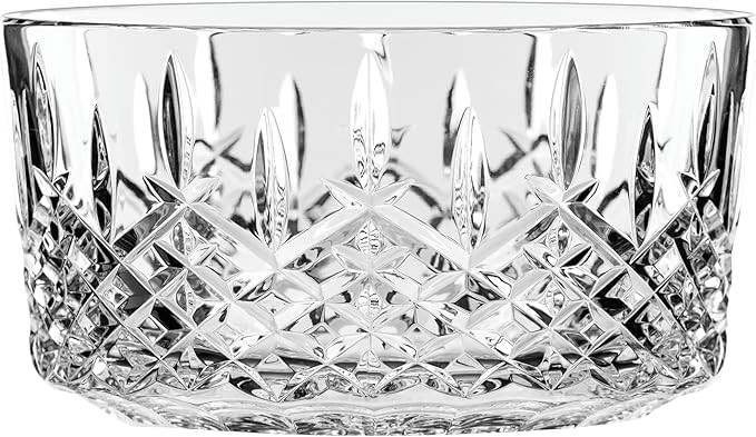 Marquis By Waterford Crystalline Markham Bowl, 9", Clear, 48 fluid ounces | Amazon (US)