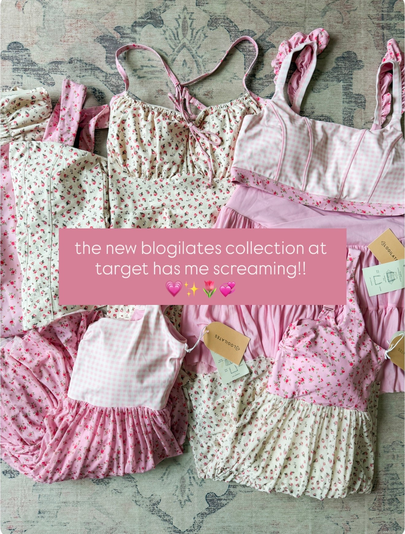 New target blogilates collection is ADORABLE! 💗✨🙌🏻 

#LTKootd #LTKActive #LTKfitnessgoals