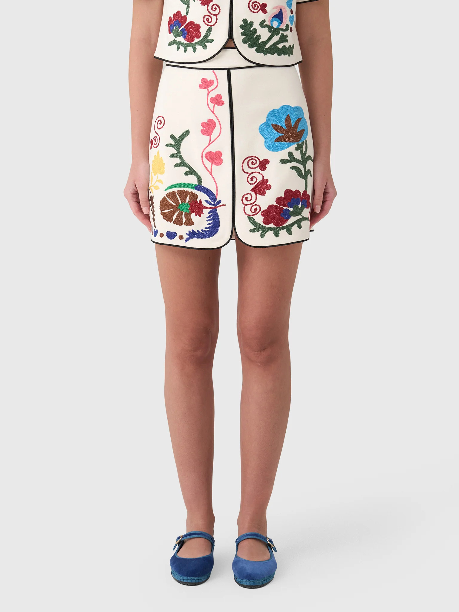 Hunter Bell Women's Dottie Mini Skirt | Saint Bernard