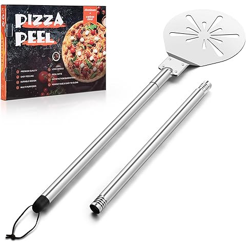 ooni Pizza Turning Peel - 9 Inch Aluminum Perforated Pizza Peel, Lightweight Metal Pizza Turner w... | Amazon (US)
