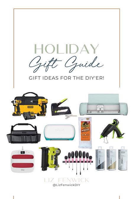 Gift Ideas for the DIYer! 

Drill // Cricut // glue gun 

#LTKhome #LTKmens #LTKHoliday