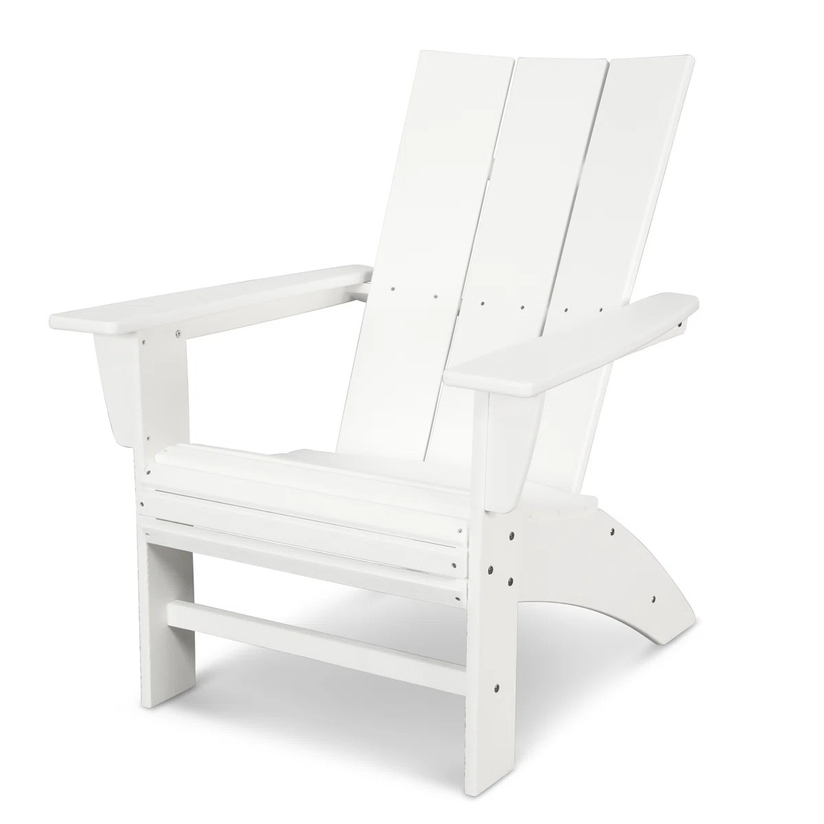 POLYWOOD Modern Curveback Adirondack Chair | Wayfair North America