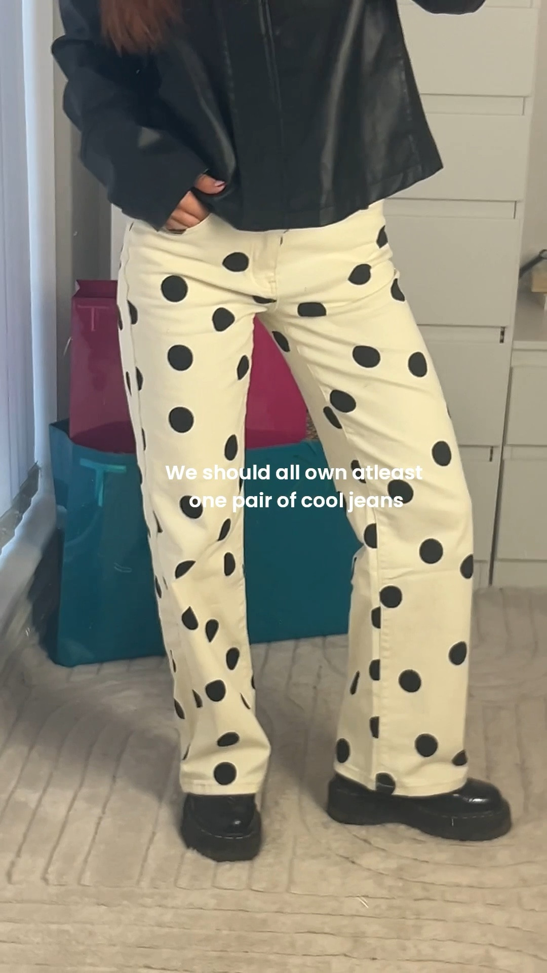 Cool girls own polkadot jeans⚫️⚪️

-Polkadot -Jeans -Statement jeans -Monochrome -Wardrobe staple 

#LTKuk #LTKFashionMonth #LTKstyletip