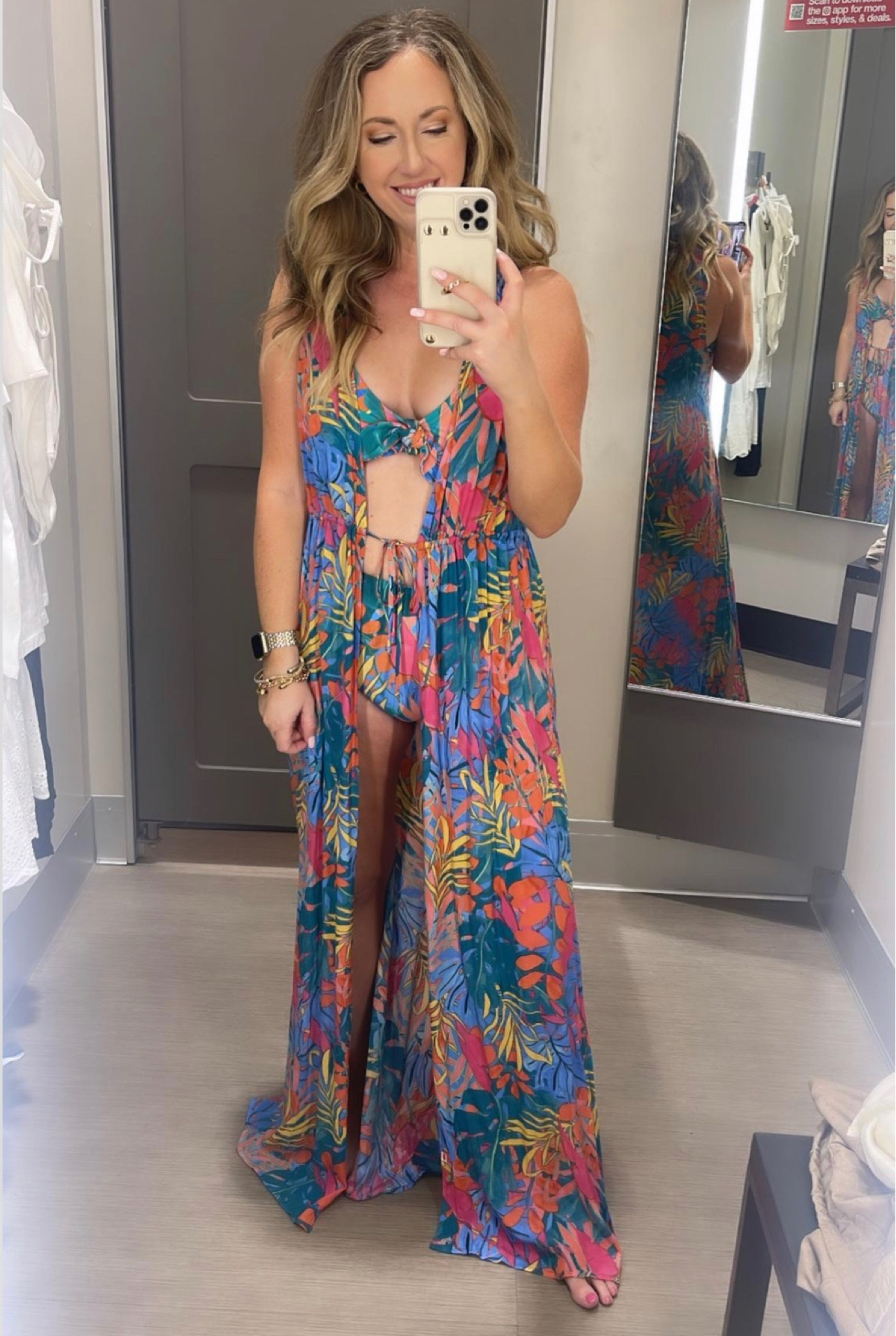 Target fashion target finds high rise bikini cover up small top medium bottom 

#LTKswim #LTKunder50