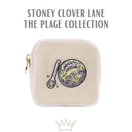 The Stoney Clover Lane Plage collection dropped today and it is SO CUTE. It’s the epitome of a chic, Hampton summer. I picked up the mini canvas pouch, embroidered with the caviar logo.  

#LTKSeasonal #LTKitbag
