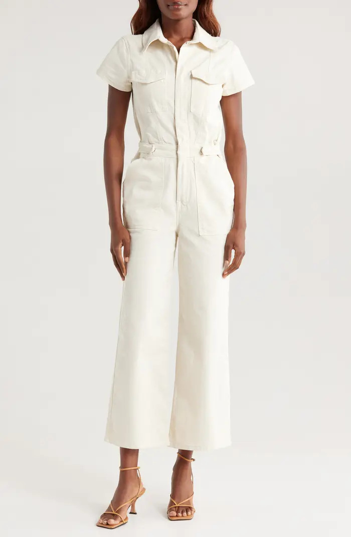 Good American Fit For Success Palazzo Jumpsuit | Nordstrom | Nordstrom