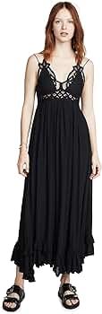 Free People Women's Adella Maxi Slip Dress | Amazon (US)