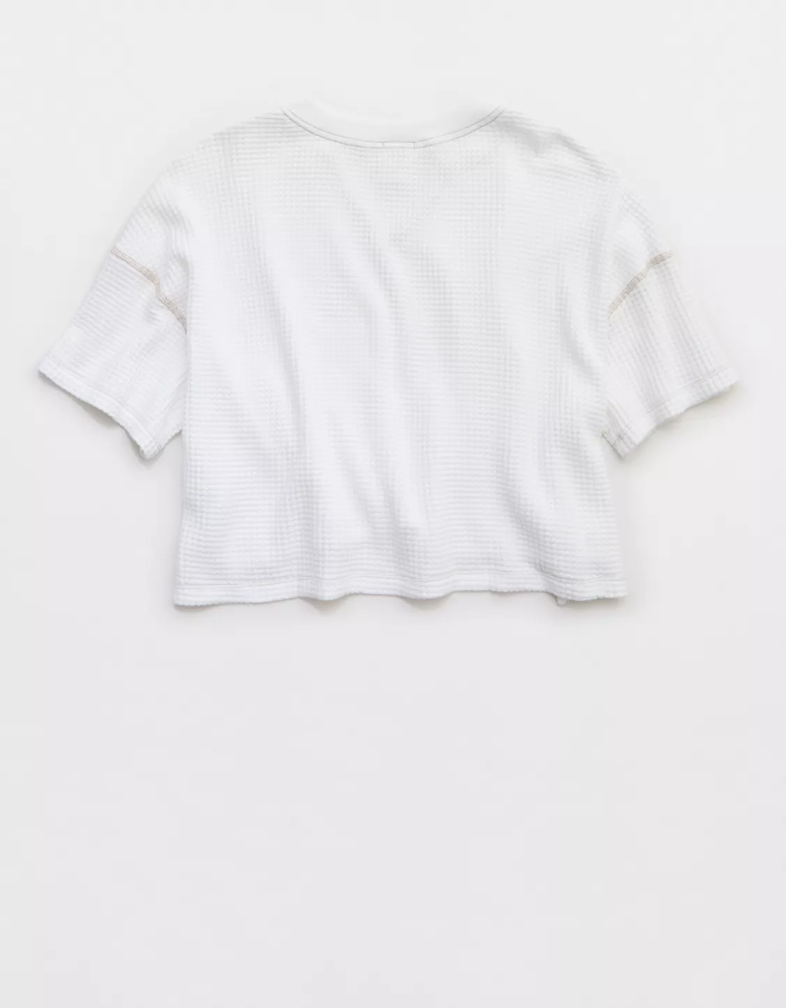 OFFLINE By Aerie Wow! Waffle Notch Neck T-Shirt | Aerie