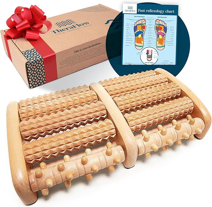 TheraFlow Foot Massager for Neuropathy & Plantar Fasciitis Relief - Mom Gifts for Women & Gifts f... | Amazon (US)