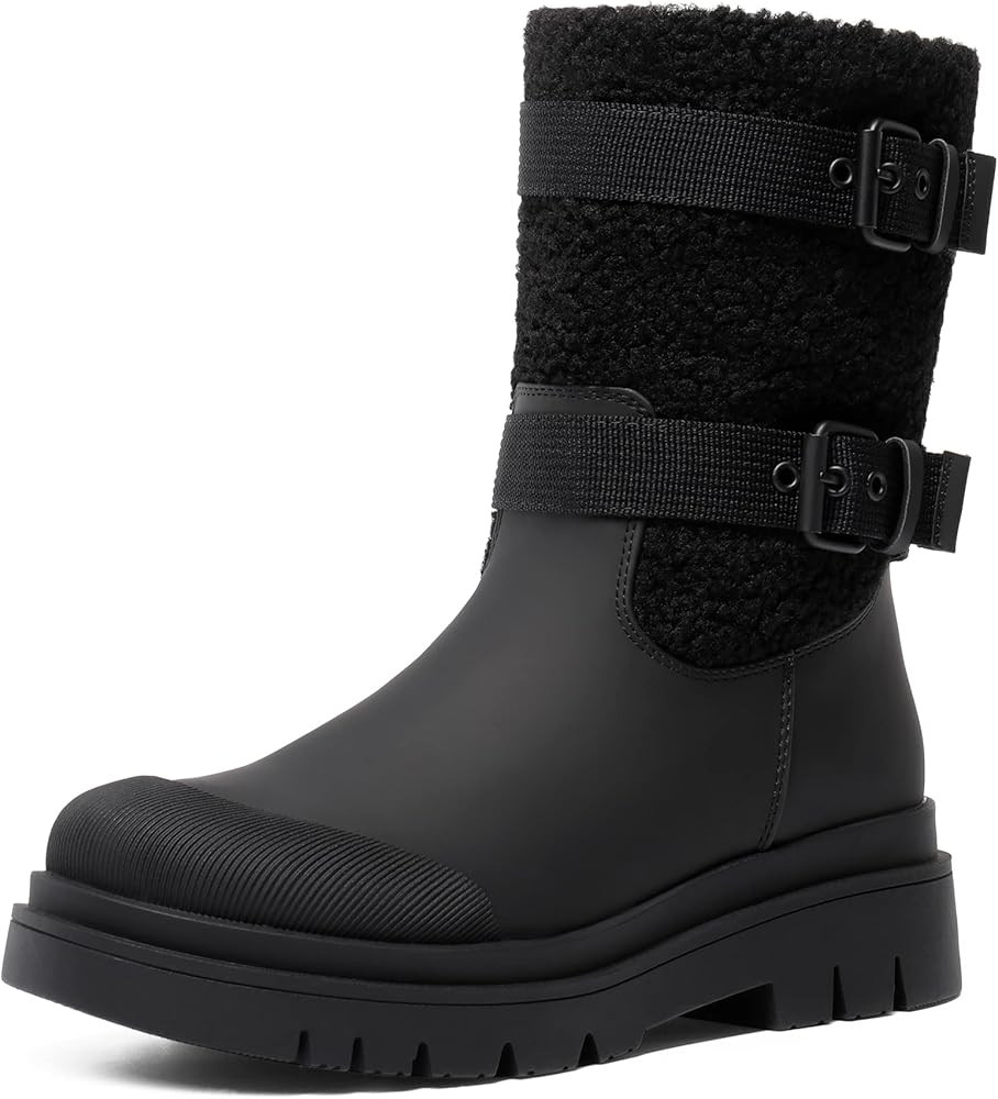 Amazon.com | DREAM PAIRS Women's Waterproof Winter Snow Boots with Warm Comfortable Fur Lining, A... | Amazon (US)