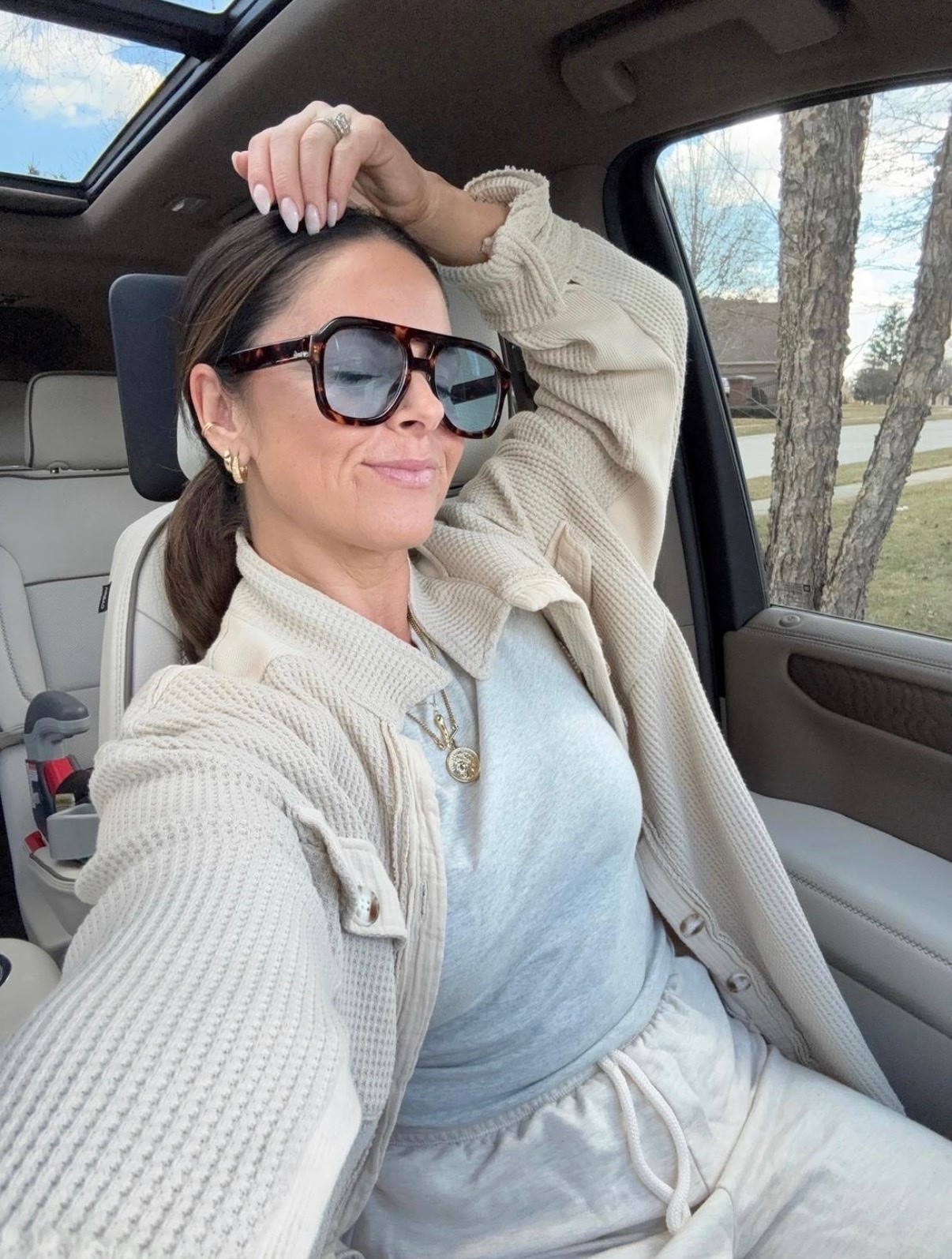 These blue Amazon sunglasses are one of my favorite pairs

#LTKootd #LTKgrwm #LTKselfcare