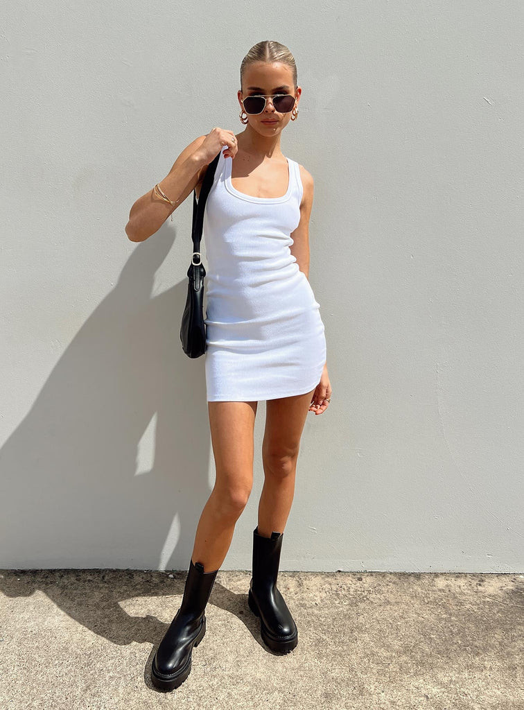 Jenni Mini Dress White | Princess Polly AU