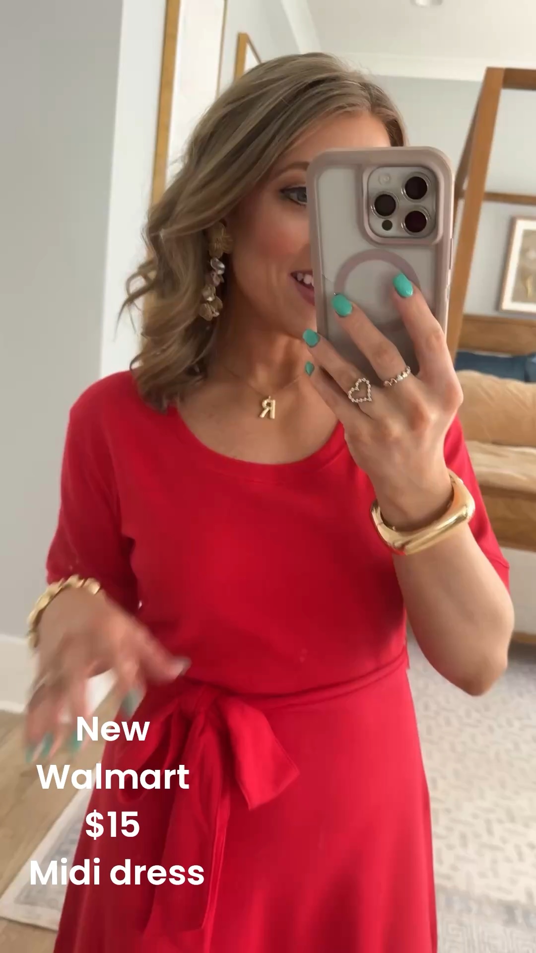 The easiest way to style a dress this season ❤️
This Walmart midi dress is so flattering and comfortable, and I love it layered with a denim jacket for that effortless everyday look 🙌🏼

Perfect for church, lunch, or anything in between — and yes, it’s all on Walmart!

#walmartfashion #walmartstyle #springoutfits #summerdress #affordablestyle #momoutfits #denimjacketstyle #everydaystyle #budgetfashion #ootdlook

#LTKPetite #LTKootd