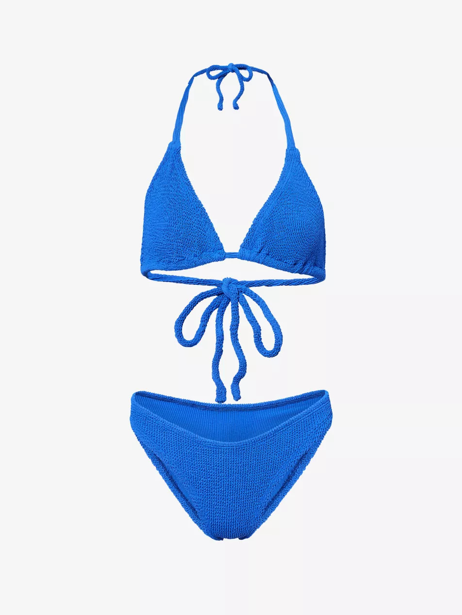 Tammy triangle bikini set | Selfridges