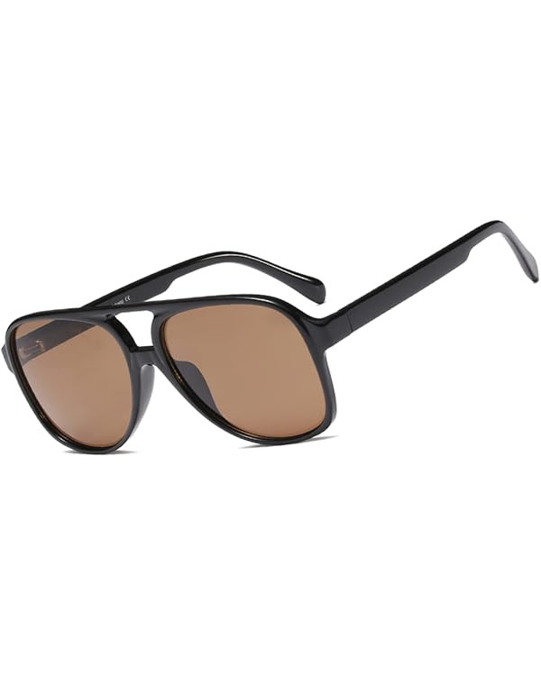 Xpectrum Trendy Retro Sunglasses for Men Women 70s Vintage Aviator Glasses | Amazon (US)
