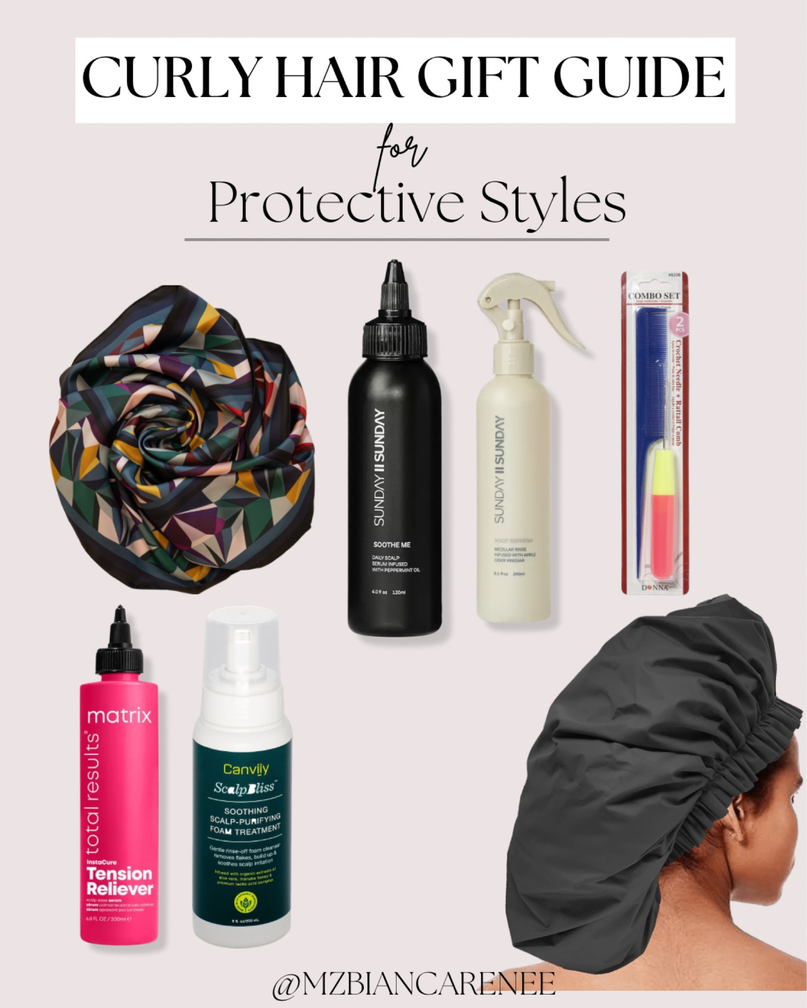 Necessities for any protective style! Box braids, Crochet Braids scalp care, healthy curly hair, scalp care, silk gifts 

#LTKbeauty #LTKunder100 #LTKGiftGuide