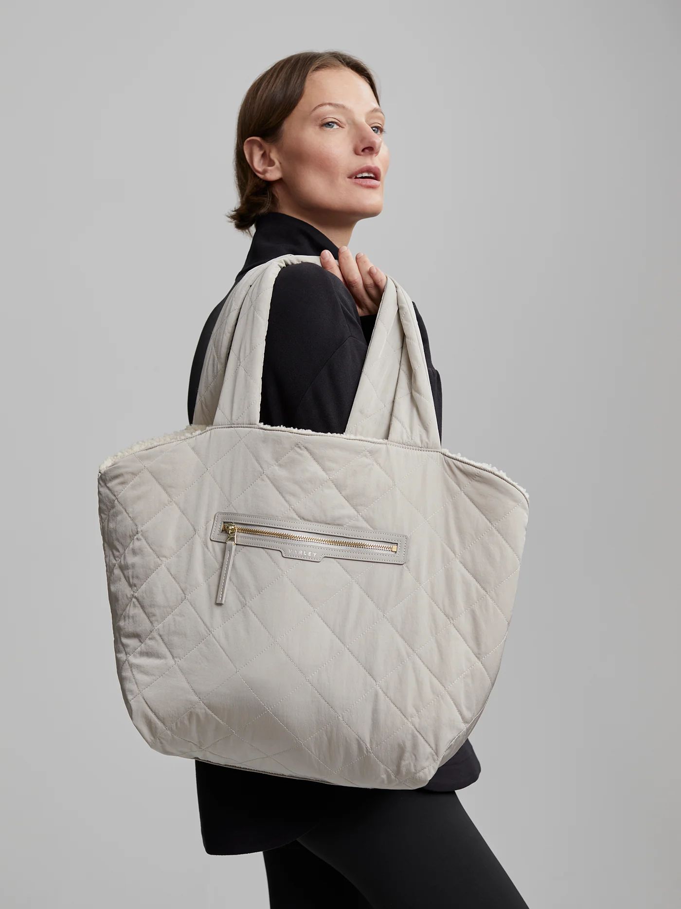 Amos Reversible Quilt Tote | Varley USA
