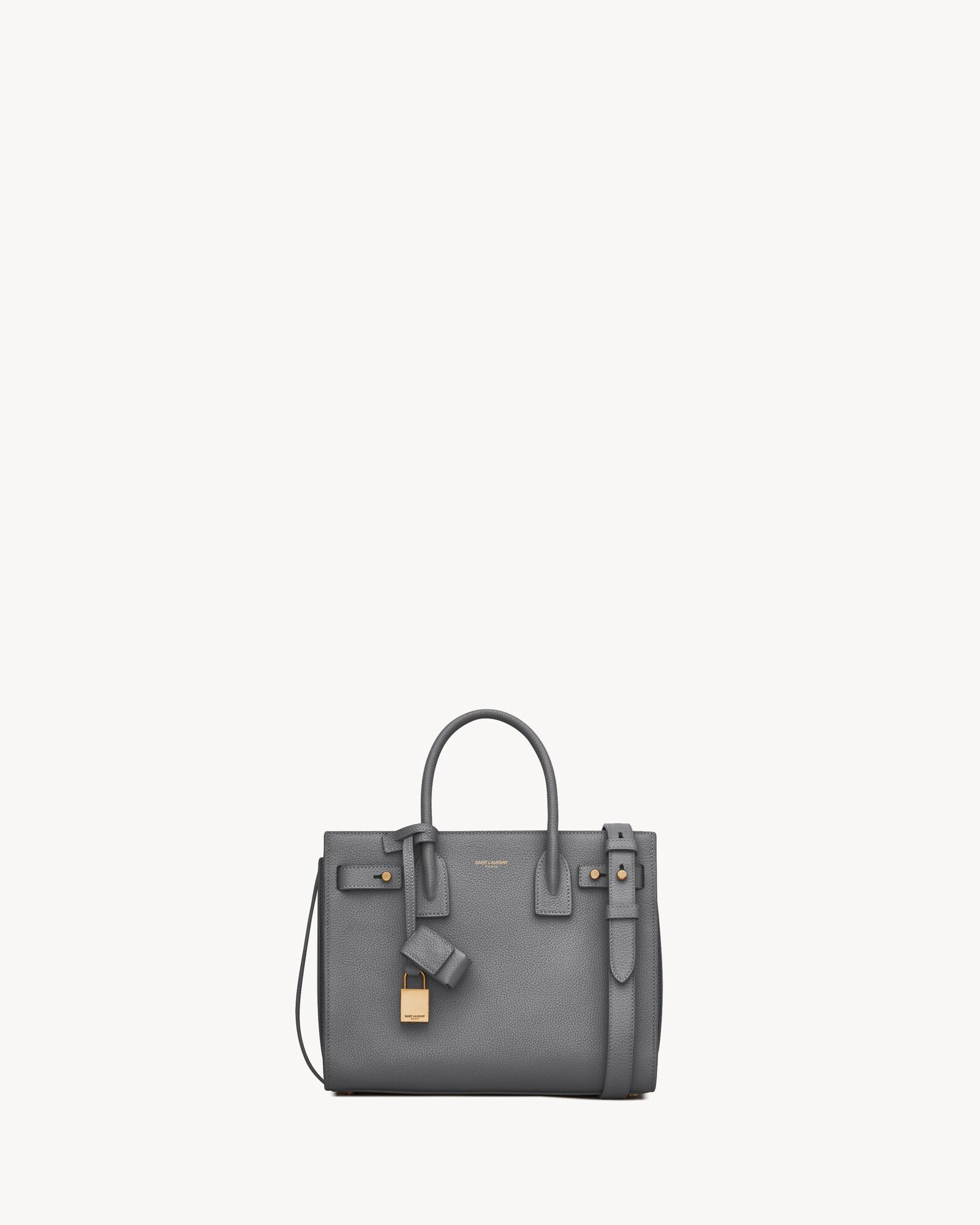 sac de jour morbida in pelle martellata - nano | Saint Laurent Inc. (Global)