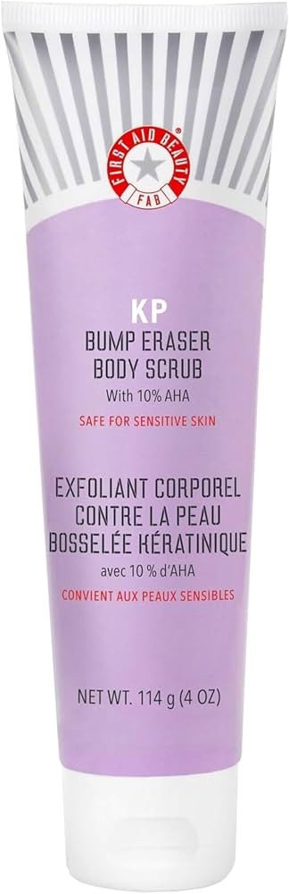 First Aid Beauty - KP Bump Eraser Body Scrub with 10% AHA, Keratosis Pilaris Skin Exfoliater with... | Amazon (CA)