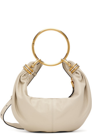 Chloé - Off-White Small Bracelet Bag | SSENSE