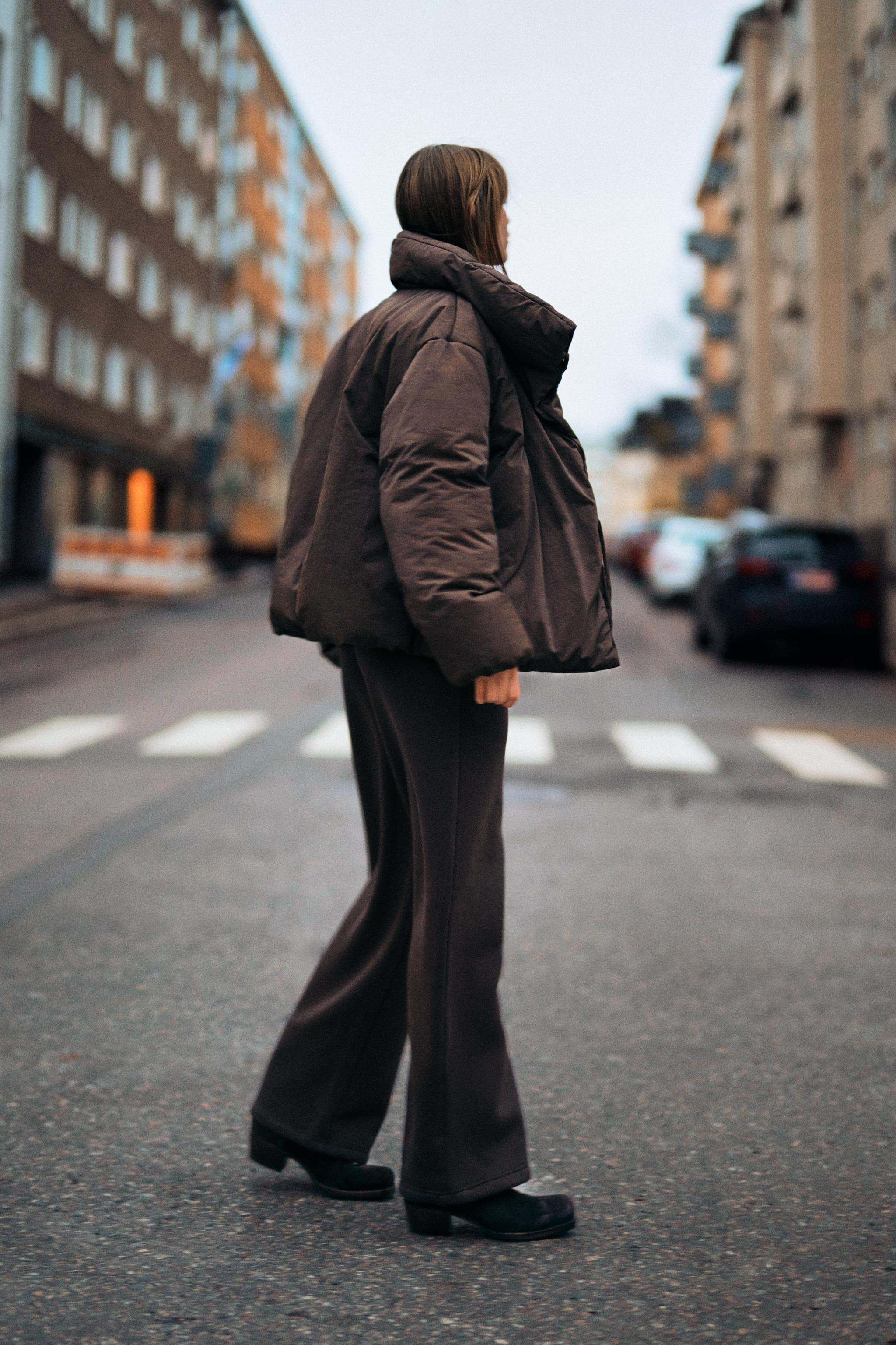 SHORT QUILTED JACKET WITH WATER AND WIND PROTECTION | Zara UK