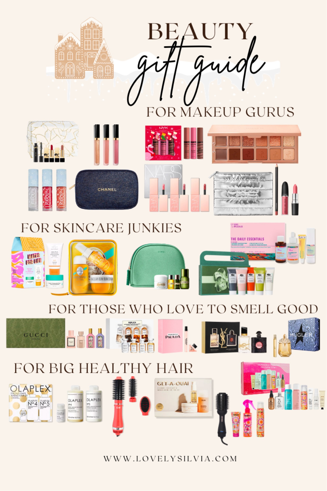 Beauty Gift Guide pt 2: fragrance & hair 

gift ideas for girlfriend, gift ideas for sister, gift ideas for mom, gift ideas for wife, gifts for her, gifts for women, women gift guide, Gucci perfume, replica perfume, Prada paradoxe perfume, YSL perfume, MUGLER perfume, olaplex, quai haircare, chi hair blowout, Amika hair, hair gift sets, fragrance gift sets

#LTKfindsunder100 #LTKHoliday #LTKGiftGuide