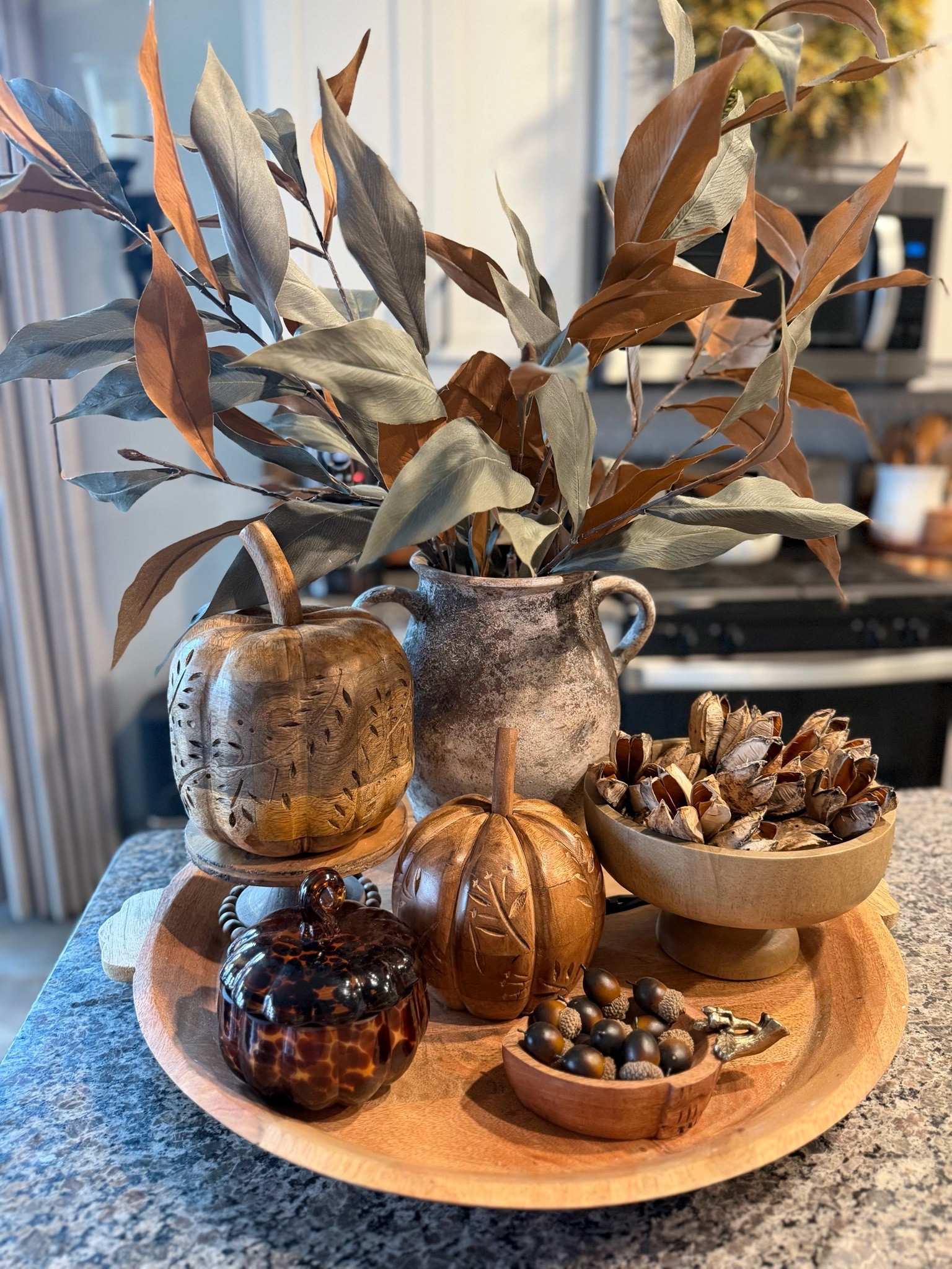 Fall moment with stems, pumpkins and natural elements

#LTKSeasonal #LTKHome