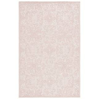 Trace 5 ft. x 8 ft. Ivory/Pink Oriental Area Rug | The Home Depot