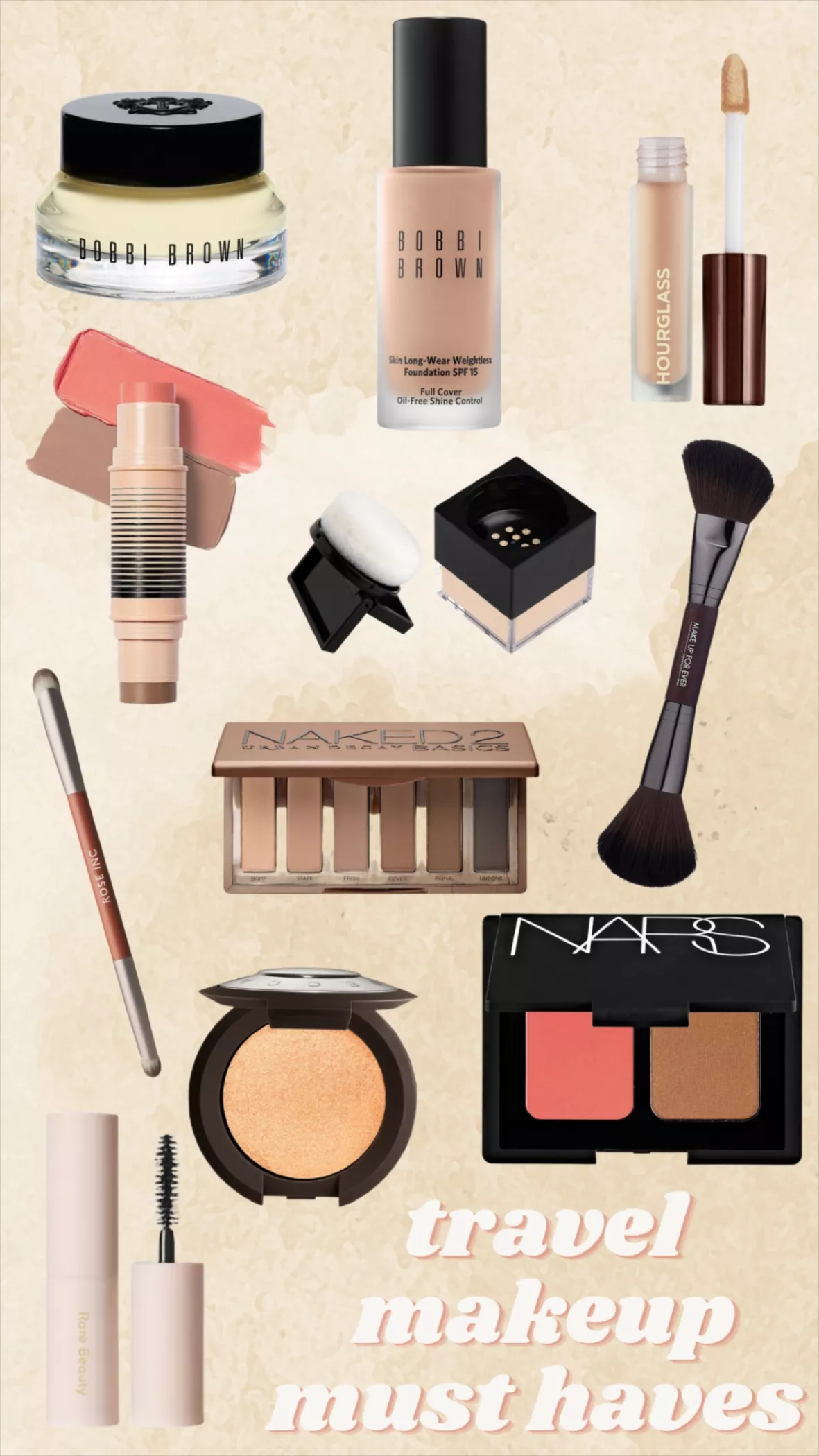 Compact Size Beauty Items