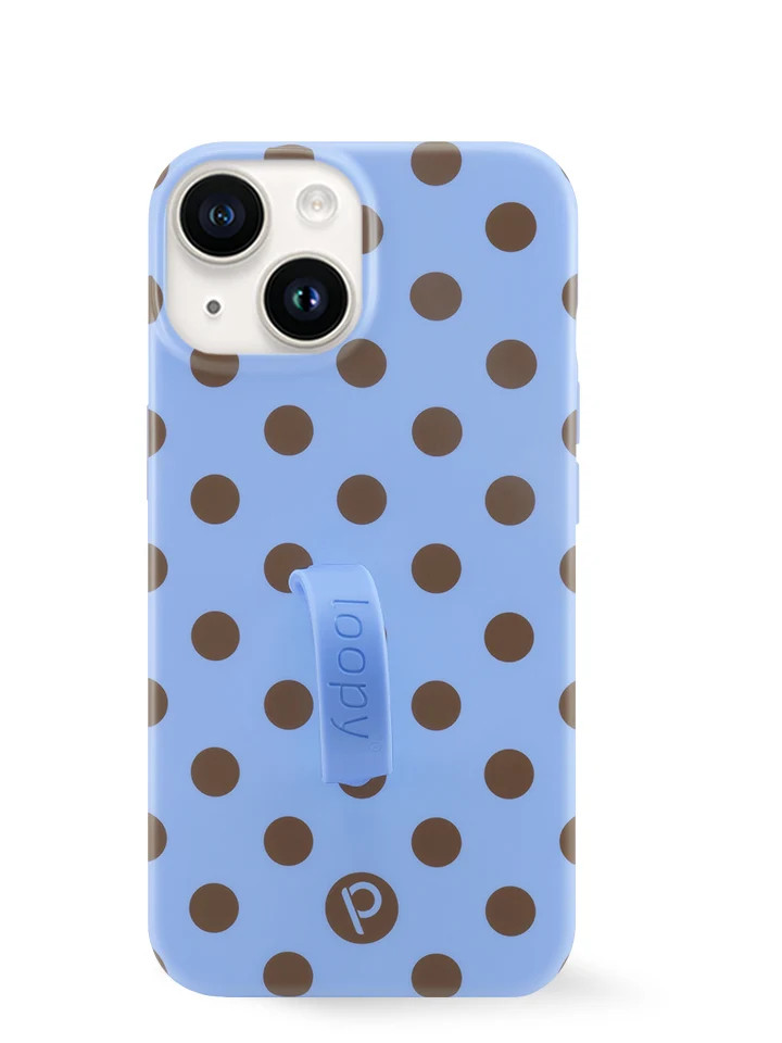 Loopy Cases - Blue Polka Dot | Loopy Cases