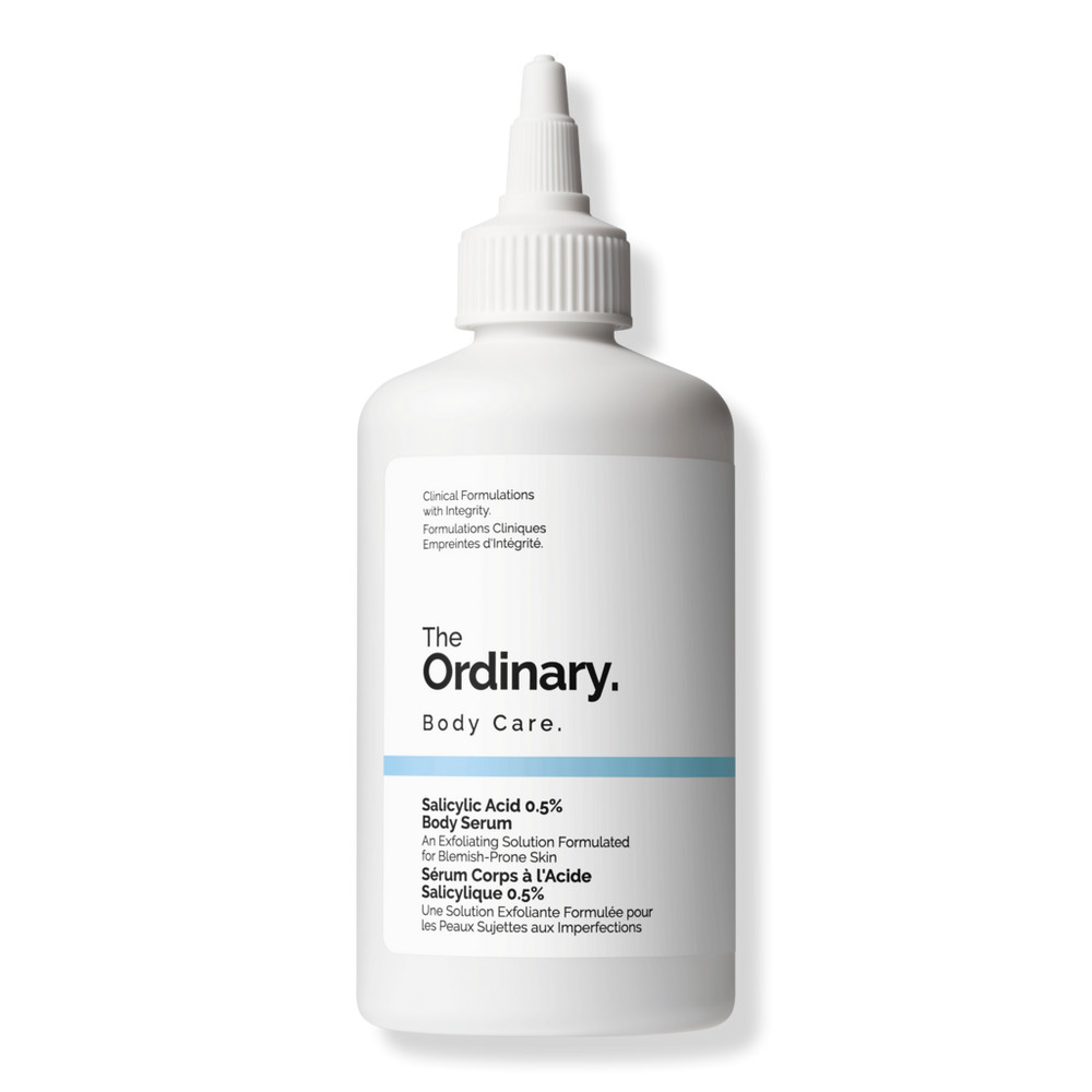 The Ordinary Salicylic Acid 0.5% Body Serum Exfoliating Treatment for Acne Blemishes | Ulta