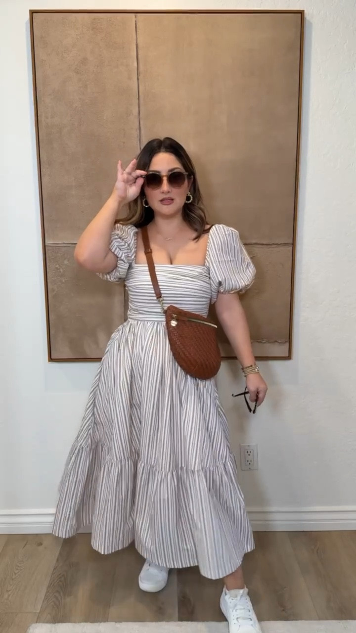 Outfit of the day! 
What I’m wearing to lunch! 

Puff sleeve midi dress
Size xs petite 

Strapless bra linked 

Comfortable platform sneakers! 

5’0” 145lbs 

Petite fashion 
Spring outfit 


#LTKPetite #LTKStyleTip #LTKSeasonal